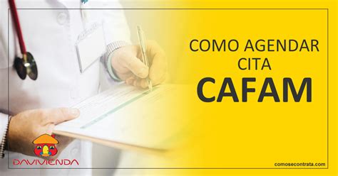 como sacar citas en cafam|Citas médicas CAFAM 